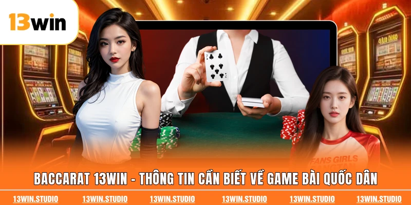 Baccarat 13WIN - Thông Tin Cần Biết Về Game Bài Quốc Dân