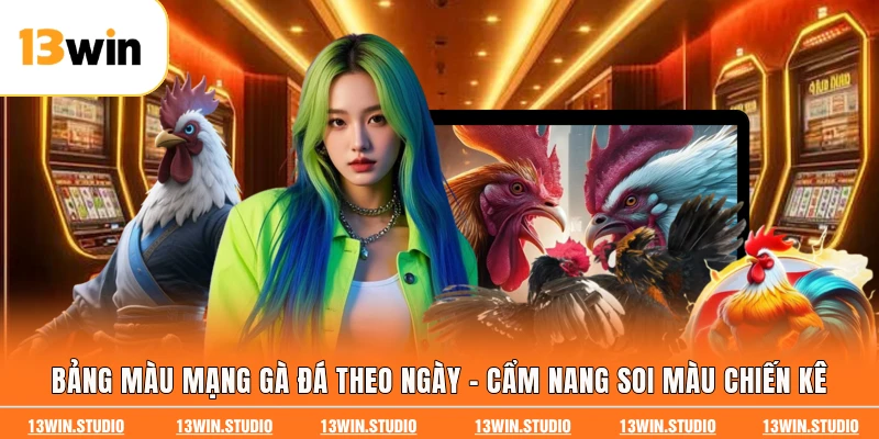 Bảng Màu Mạng Gà Đá Theo Ngày - Cẩm Nang Soi Màu Chiến Kê