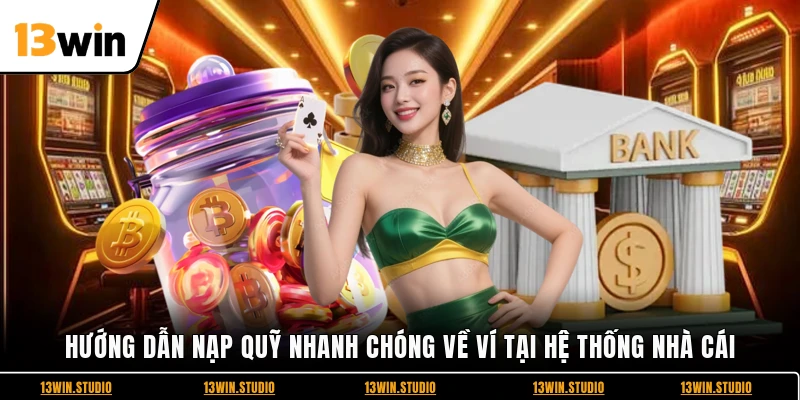 Hướng dẫn nạp quỹ nhanh chóng về ví tại hệ thống nhà cái