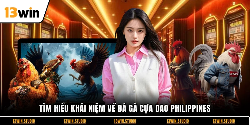 Tìm hiểu khái niệm về đá gà cựa dao Philippines
