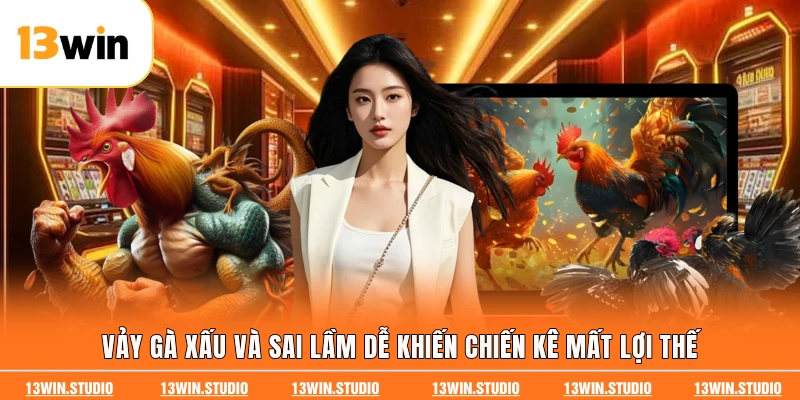 Vảy Gà Xấu Và Sai Lầm Dễ Khiến Chiến Kê Mất Lợi Thế